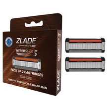 ZLADE HyperGlide5 Men's Razor Cartridges (Pack Of 2)