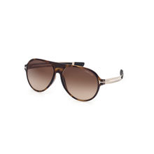 Tom Ford FT08816052F Oscar Aviator Sunglasses for Men Brown (60)