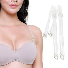 BRACHY Womens Adjustable Replacement Seamless Simple Bra Strap (Pack of 2)