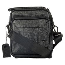 Bulchee Black Solid Sling Bag