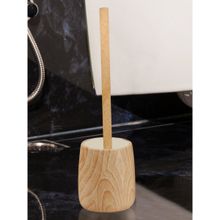 OBSESSIONS freestanding Polyresin Toiletbrush with holder for Bathroom Brown