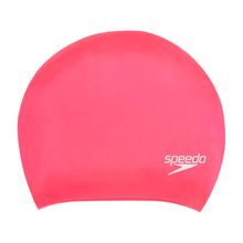 Speedo Female Long Hair Swimcap - Pink (Free Size)