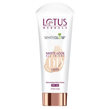 Lotus Herbals WhiteGlow Matte Look All in One DD Crème SPF 20
