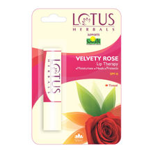 Lotus Herbals Velvety Rose Lip Tinted Therapy SPF 15