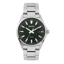 SEIKO Mens Collection Analog Black Dial Watch-Sur503P1