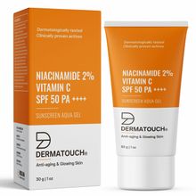 Dermatouch Niacinamide 2% Vitamin C Sunscreen SPF 50 PA++++
