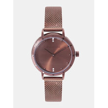 Giordano Analog Brown Dial Women's Watch (A2085-22)