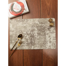OBSESSIONS Pack of 6 Heat Resistant Abstract Table Placemats Grey (30x45 cm)