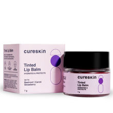 Cureskin Tinted Lip Balm With Beetroot, Carrot & Strawberry