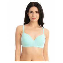 Zivame Padded Wirefree Bra - Blue
