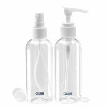 GUBB USA Travel Bottles Set For Toiletries & Cosmetics Leak Proof with ID Stickers