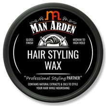 Man Arden Hair Styling Wax Professional Styling For Gloss Finish