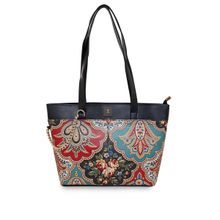 ESBEDA Multi Color Texture Printed Handbag For Women