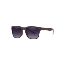PARIM Polarized Unisex Wayfarer Sunglasses Brown Frame / Grey Lenses