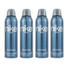 Nike Man Sea Breeze Eau De Toilette Deodorant - Pack Of 4