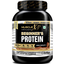 MuscleXP Beginner's Double Chocolate Protein With Digestive Enzymes