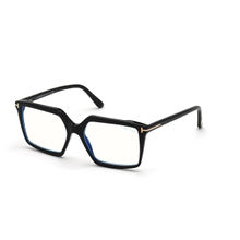 Tom Ford Sunglasses Black Plastic Eyeglasses FT5689-B 54 001