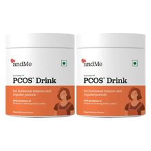 andMe PCOS Plant Based Supplement For Hormonal Balance & Regular Periods (Combo Pack)