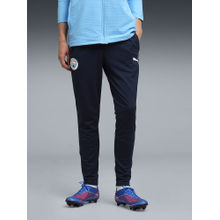 Puma Blue Solid Slim Fit Trackpant