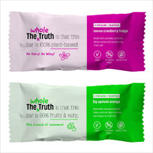 The Whole Truth Vegan Energy Bars - Fruity Patootie - Pack of 6