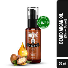 Biker's Argan Oil And Vitamin E Styling Beard Oil - Shine