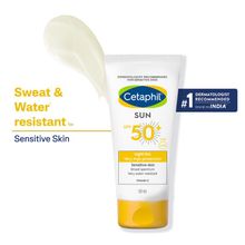 Cetaphil Sun SPF 50+ Light Gel Very High Protection Mineral Base for All Skin Types, Sensitive Skin