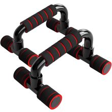 Strauss Moto Push up Bar, Pair (Black-Red)