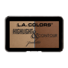 L.A. Colors Highlight & Contour Palette