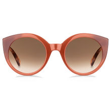 Kate Spade Brown Plastic UV Protection Full Rim Round Frames Sunglasses (50)