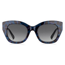Kate Spade Dark Grey Shaded Plastic UV Protection Full Rim Cat-Eye Sunglasses (49)