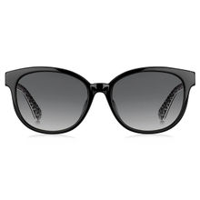 Kate Spade Dark Grey Shaded Plastic UV Protection Full Rim Round Frames Sunglasses (55)