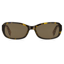 Kate Spade Bronze Polarized Plastic UV Protection Full Rim Wayfarers Sunglasses (53)