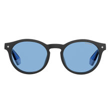 Polaroid Blue Polarized Acetate UV Protection Full Rim Round Frames Sunglasses (49)