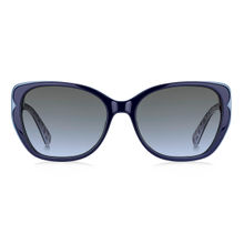 Kate Spade Grey Azure Plastic UV Protection Full Rim Cat-Eye Sunglasses (54)