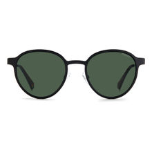 Polaroid Green Polarized Acetate UV Protection Full Rim Round Frames Sunglasses (51)