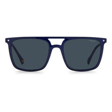 Polaroid Blue Polarized Acetate UV Protection Full Rim Wayfarers Sunglasses (54)