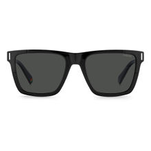Polaroid Grey Polarized Acetate UV Protection Full Rim Wayfarers Sunglasses (54)