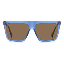 Polaroid Bronze Polarized Acetate UV Protection Full Rim Wayfarers Sunglasses (58)