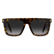 Marc Jacobs Dark Grey Shaded Nylon UV Protection Full Rim Wayfarers Sunglasses (55)