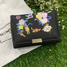 Hamster London Millionaire Victoria Bifold Black Wallet (S)