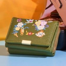 Hamster London Millionaire Victoria Bifold Green Wallet (S)