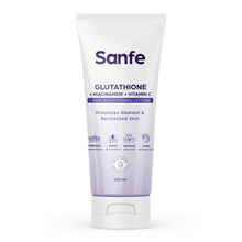Sanfe Glutathione+Niacinamide+Vitamin C Skin Brightening Lotion | For hydration, pigmentation, 200ml