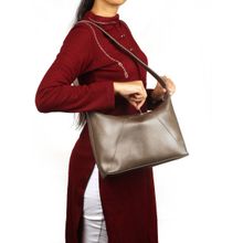 The House Of Ganges Women's Demi Hobo Bag Trout (L)