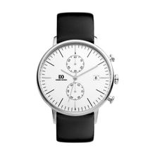 Danish Design Tidlos Chronograph Date Quartz Dial Color Silver Men Watch-IQ12Q975