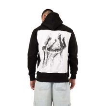 RHINO CULT Falling Man Hoodie Black