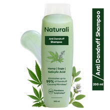 Naturali Anti Dandruff Shampoo Salicylic Acid Shampoo No Sulfate No Paraben Shampoo