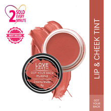 Love Earth Multipot-Got Your Back Lip Tint with Essential OilsVitamin E for Lips Eyelids & Cheeks