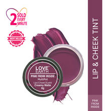 Love Earth Multipot Lip And Cheek Tint - Pink From Inside