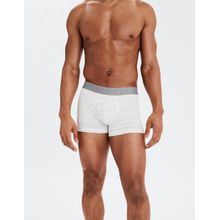 American Eagle Aeo Space Dye 3 Inches Classic Trunk Underwear - White