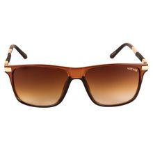 Voyage Brown Rectangular Sunglasses (HD8029MG3275)